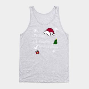 Naught or Nice List Tank Top